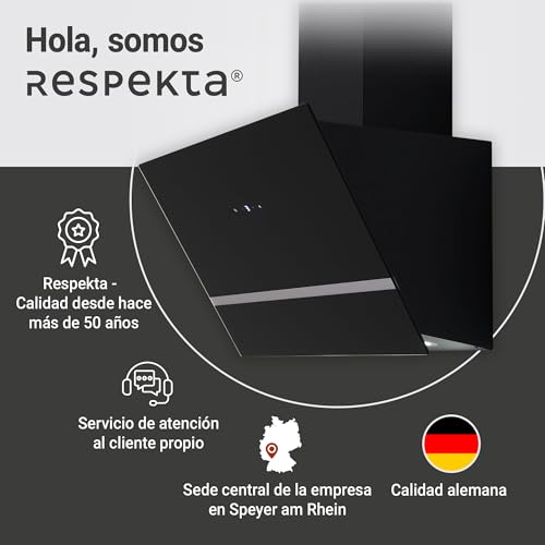 Thumbnail 7 de Respekta CH24080SM Campana inclinada 80 cm, 52–63 dB 📺