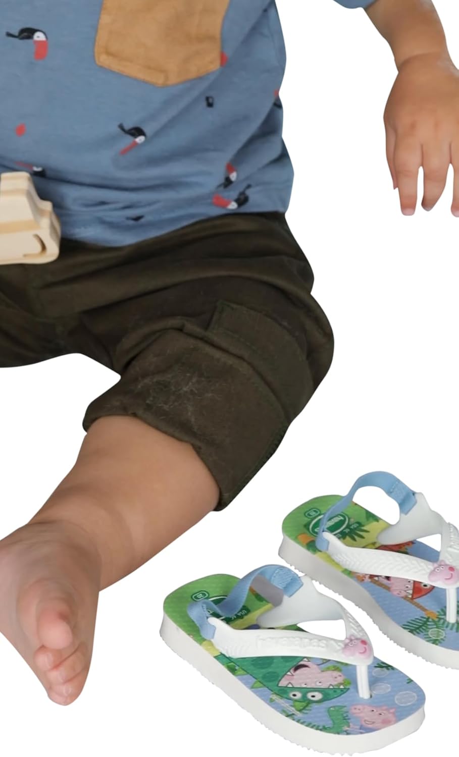 Thumbnail 1 de Havaianas Baby Peppa Pig – tongs unisex bébé blanches