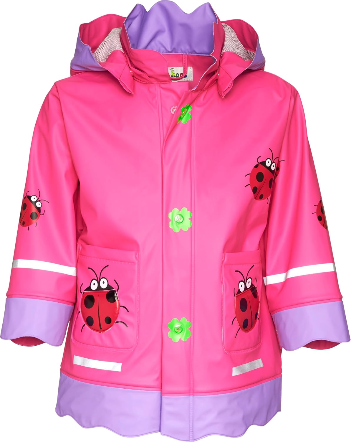 Detalle 2 de Playshoes Unisex Kinder Regen-Set Regenlatzhose Regenanzug (2er Pack) – zuverlässig bei nassem Wetter