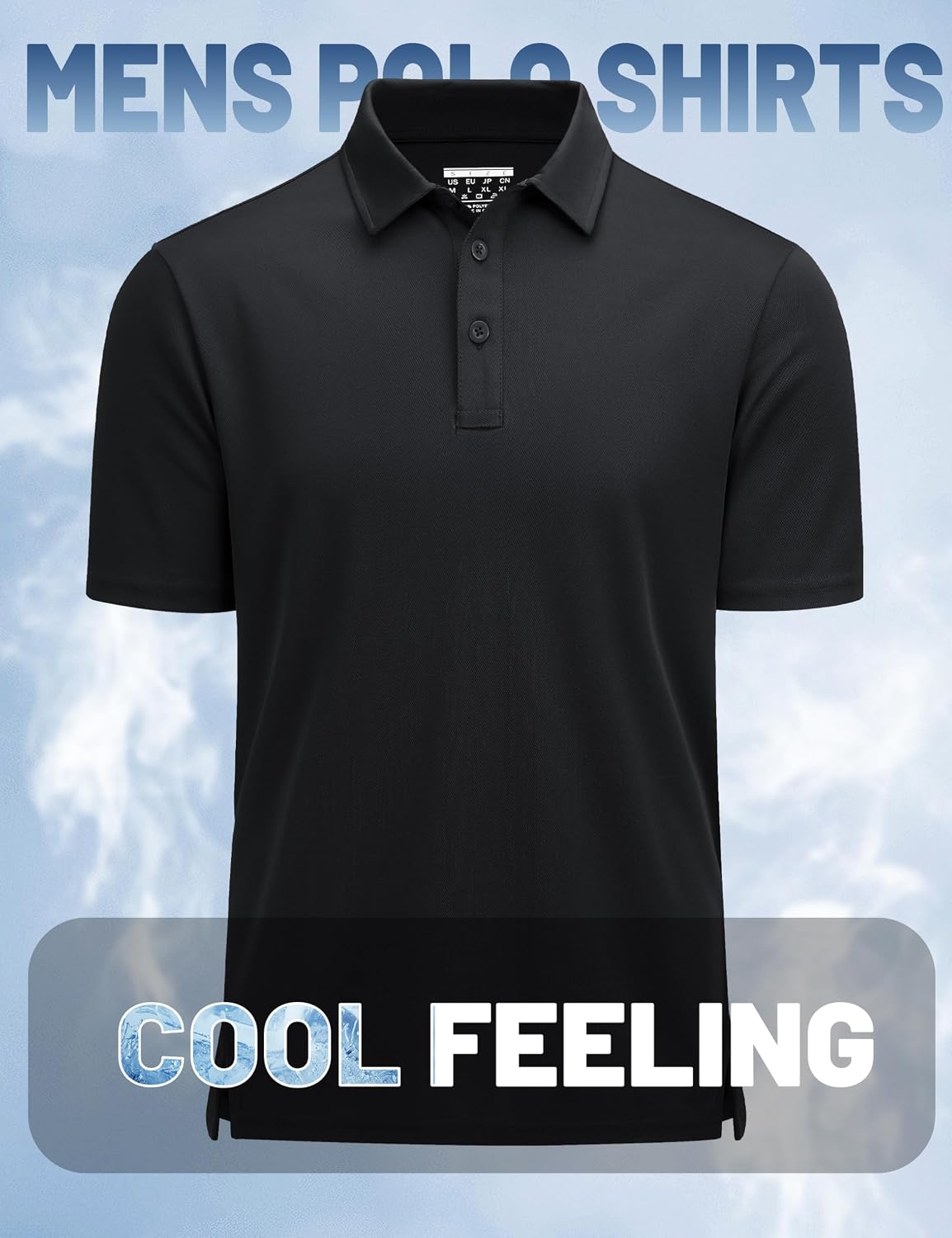 Thumbnail 6 de MAGCOMSEN Men’s Short Sleeve Golf Polo Shirt (Quick Dry, Moisture Wicking)