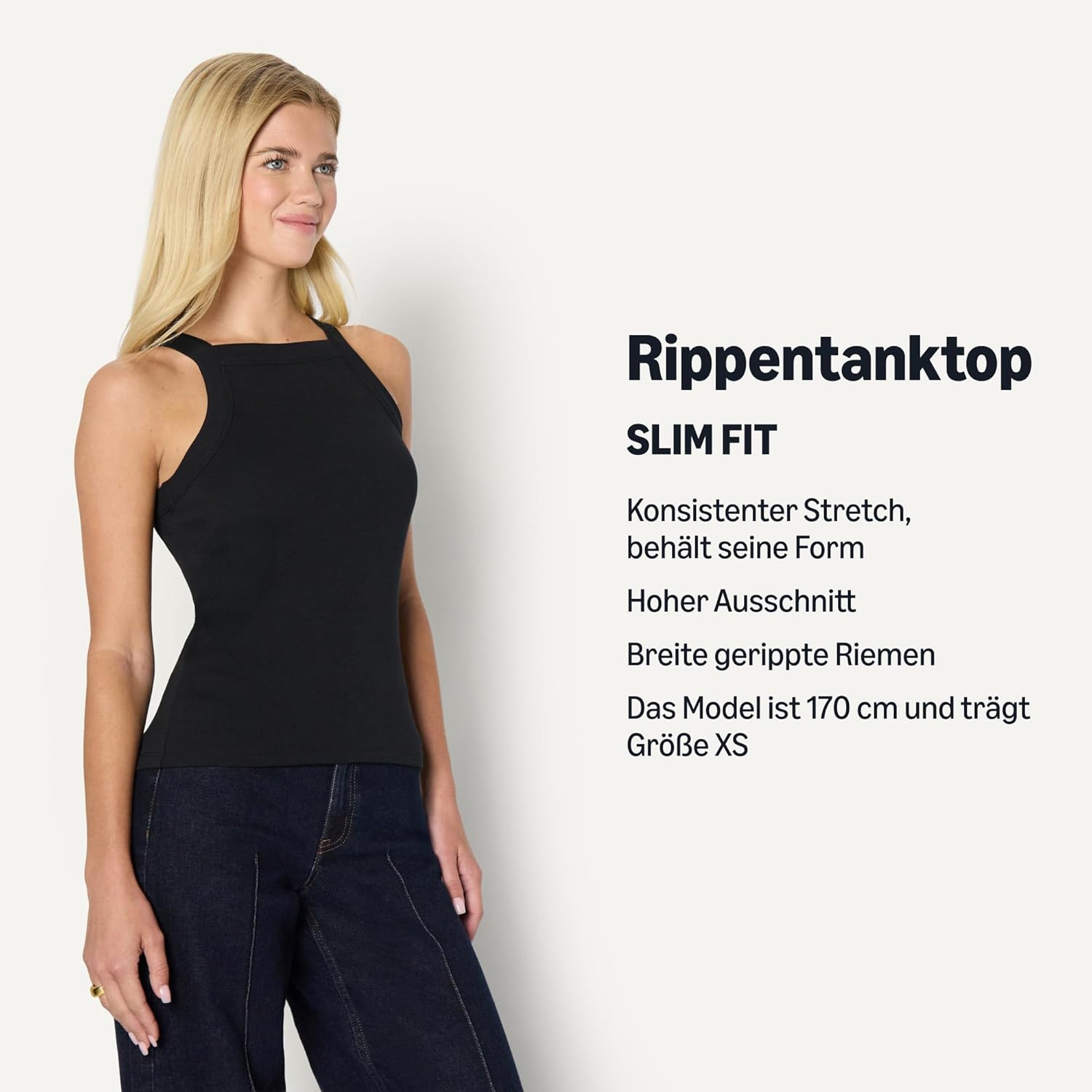 Thumbnail 3 de Amazon Essentials Damen Slim-Fit-Shirt mit hohem Kragen aus elastischem Rippstrick