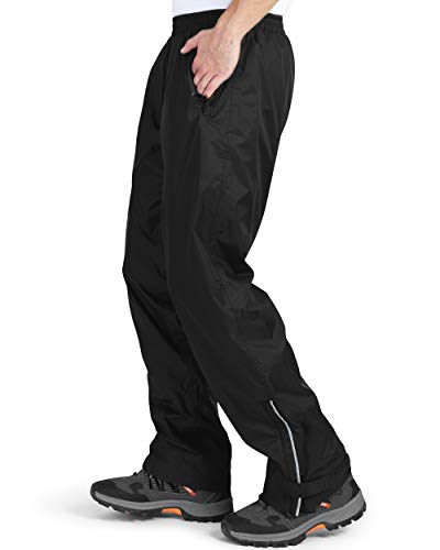 Detalle 2 de 33,000ft Men's Waterproof Trousers: Lightweight, Breathable Rain Overtrousers