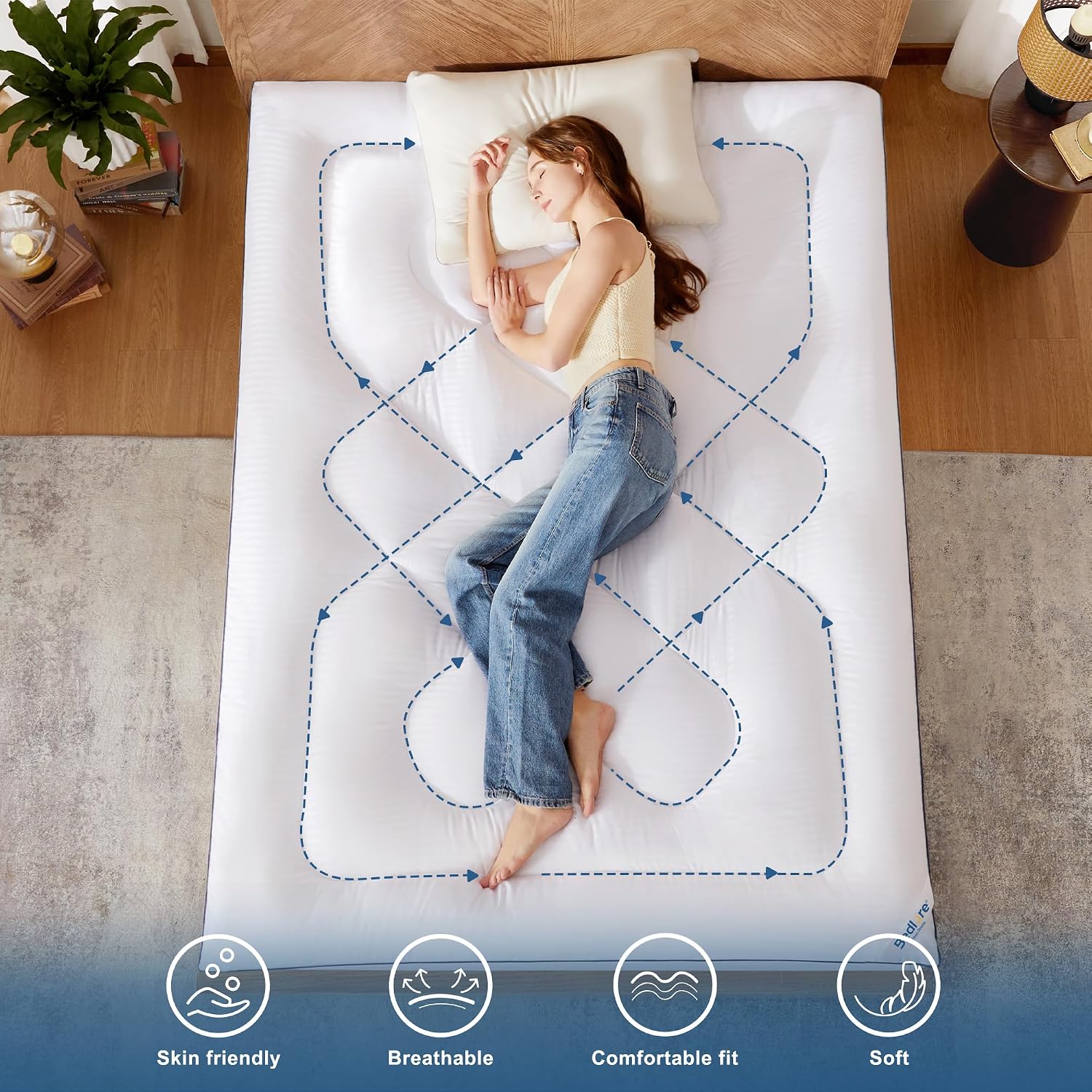 Thumbnail 5 de BEDLORE Mattress Topper, Twin