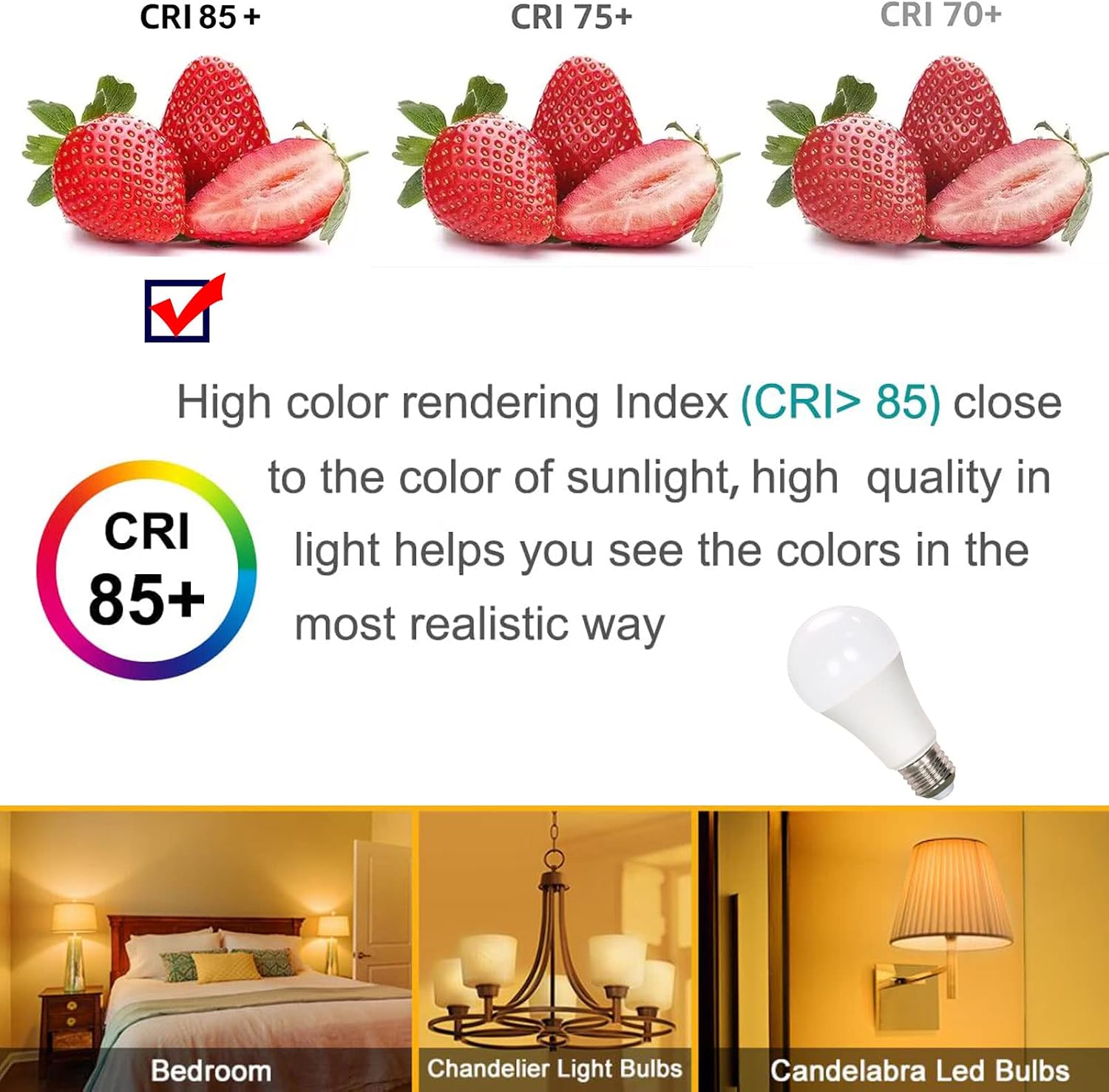 Detalle 2 de Kapata dimmable LED bulbs, 6-pack