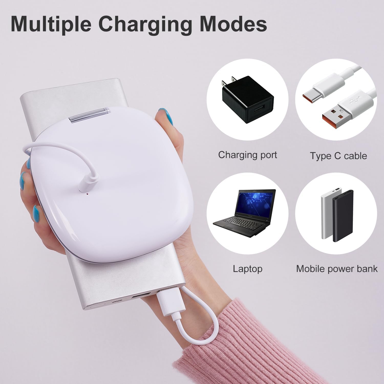 Thumbnail 4 de Mocado Compact LED Magnifying Mirror 4 inch
