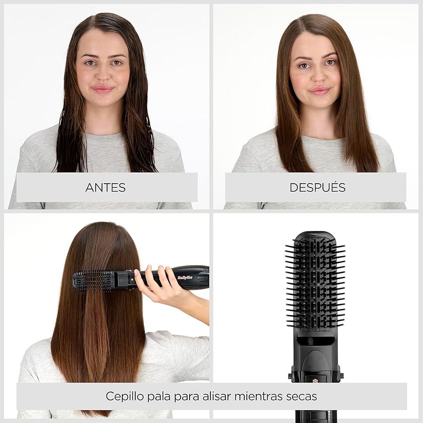 Detalle de BaByliss AS122E Smooth Finish 1200, 3 temperaturas 🎀