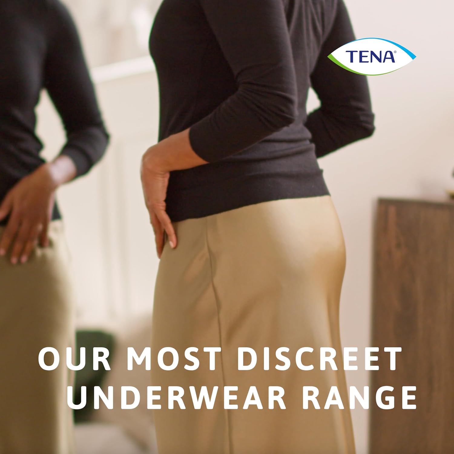 Thumbnail 6 de TENA Silhouette Plus Low Waist Incontinence Pants (30 pairs) for Women – Large, 95–125 cm