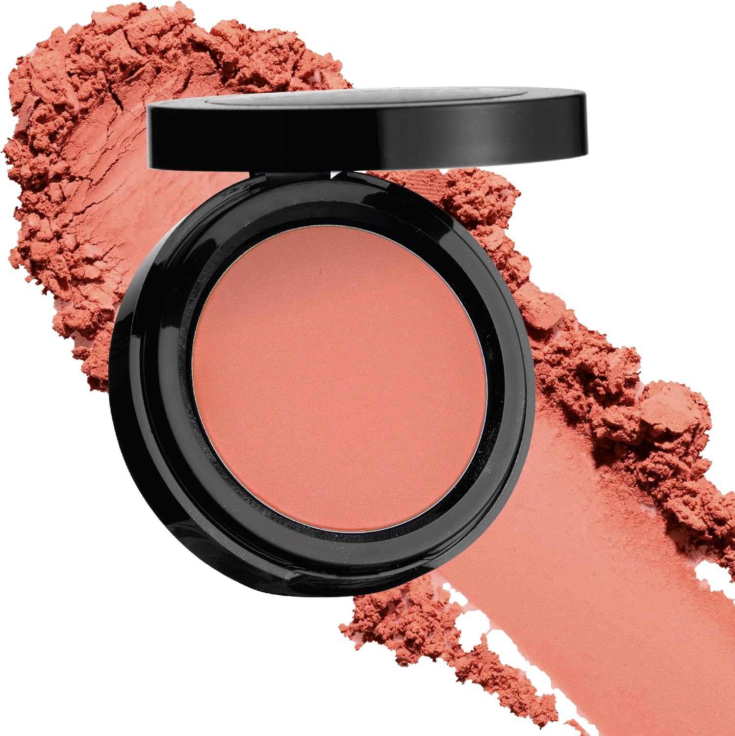 Detalle 2 de Sandstone Scandinavia 24 Sunset Surprise – Fard à joues en poudre Pêche Chaude hypoallergénique & vegan