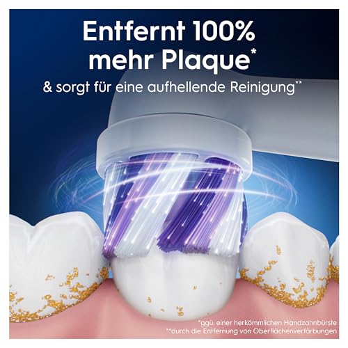 Detalle de Oral-B Aufsteckbürsten iO Strahlendes Weiss, Weiß – 8 Stück