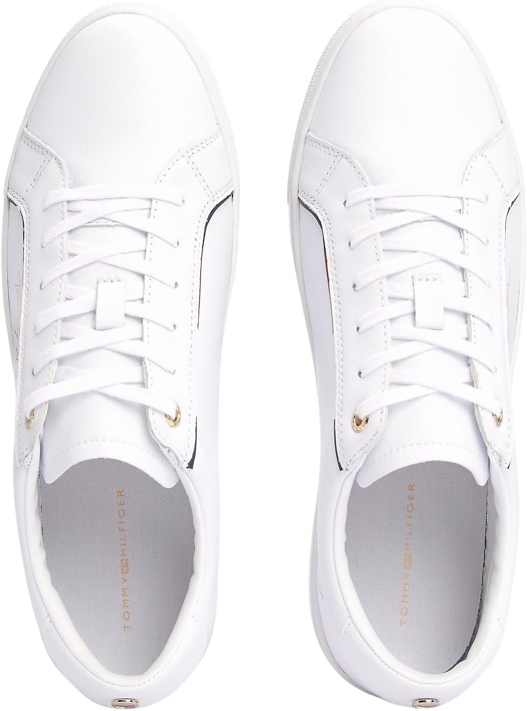 Thumbnail 4 de Tommy Hilfiger Damen Cupsole Sneaker Tommy Signature – Leder, klassisch und vielseitig
