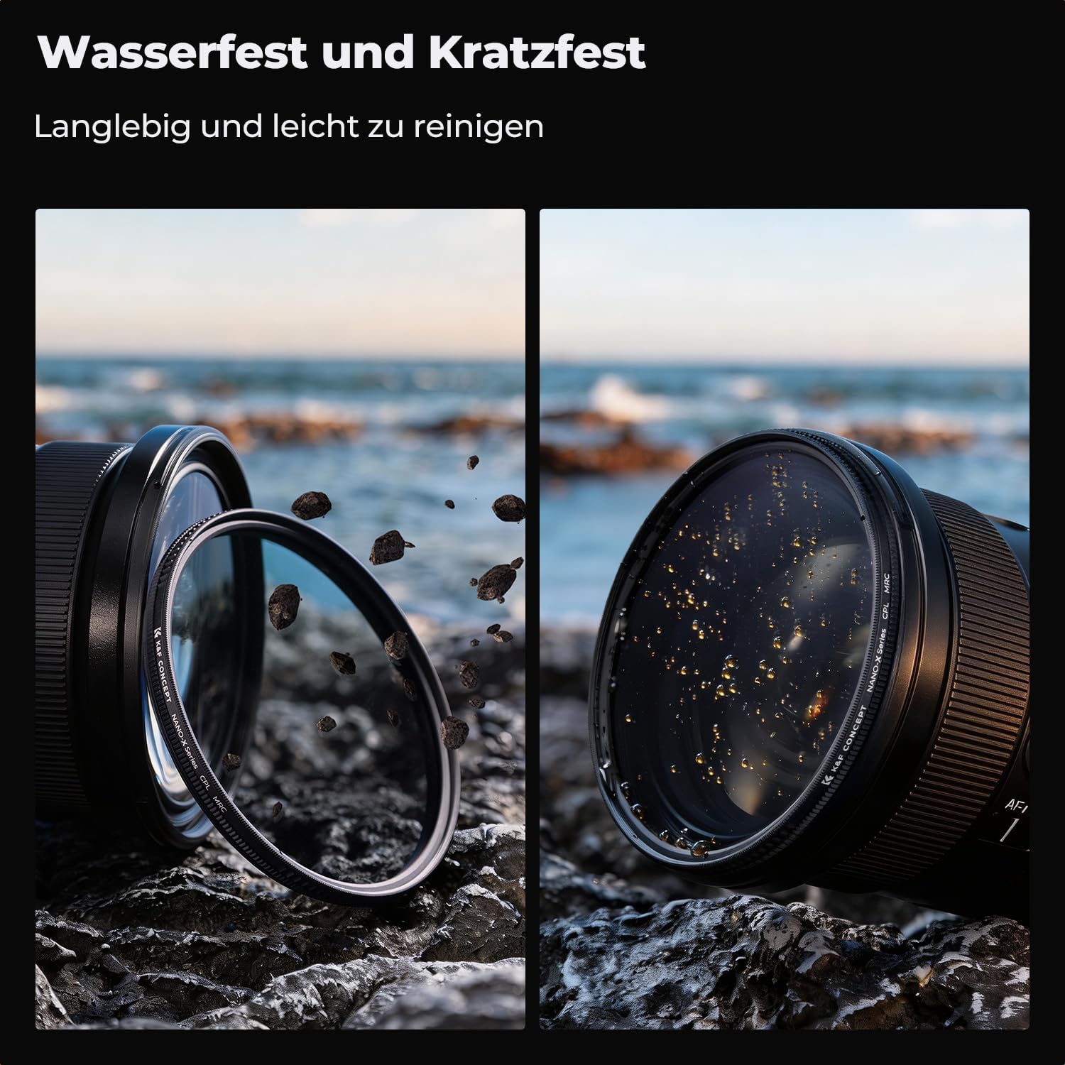 Thumbnail 5 de K&F CONCEPT CPL 86mm Nano-Xcel: tieferer Kontrast, weniger Reflektionen