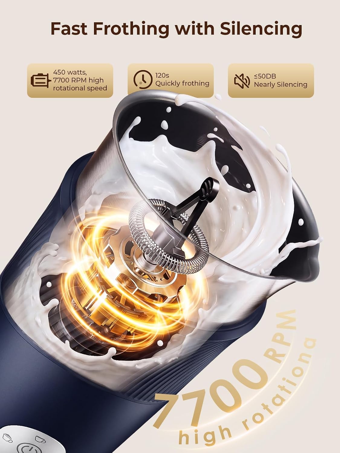 Thumbnail 3 de Electric Milk Frother 350ml