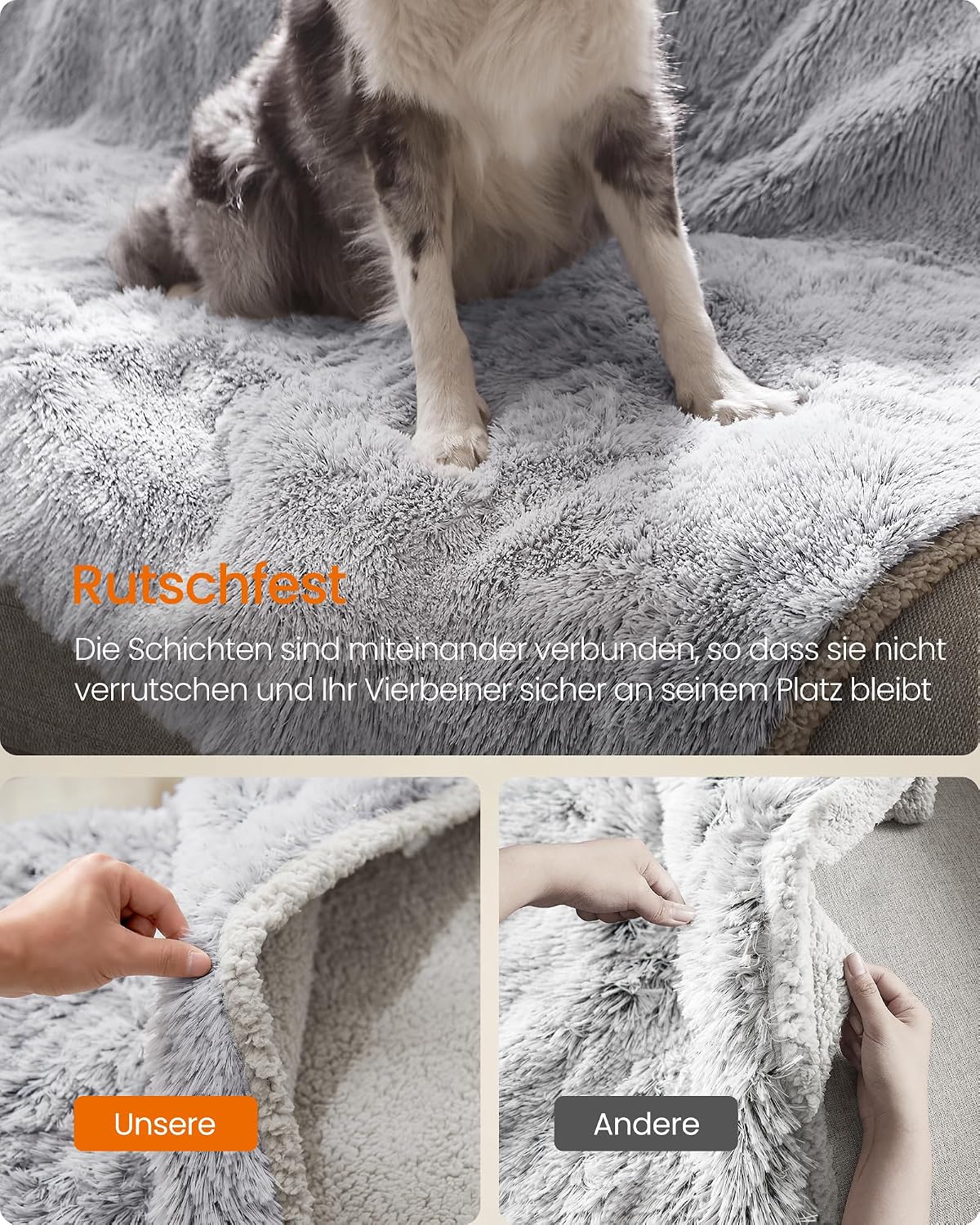 Thumbnail 6 de Feandrea XXXL Hundedecke 229x203 cm wasserdicht