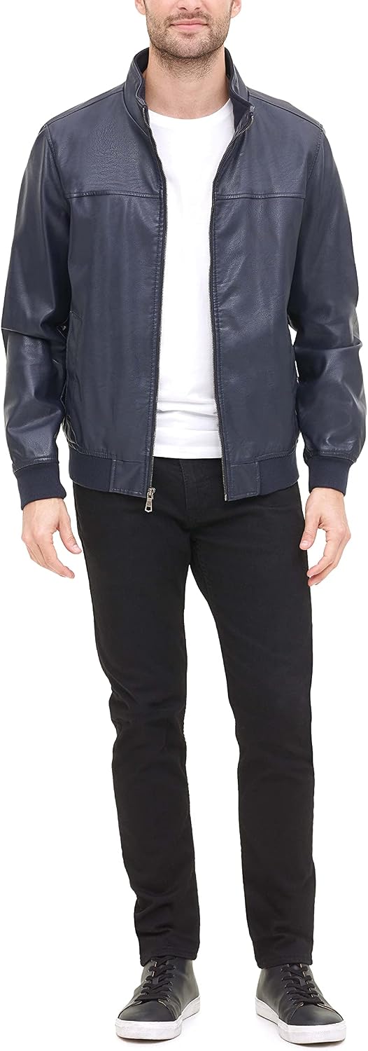 Detalle 1 de Tommy Hilfiger bomber jacket, faux leather