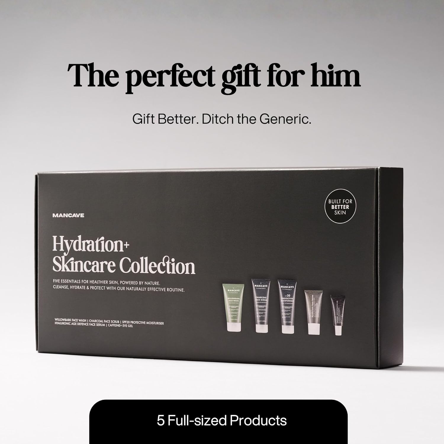 Thumbnail 4 de ManCave Hydration+ Skincare Collection Set regalo: cura completa viso per uomo con SPF 20
