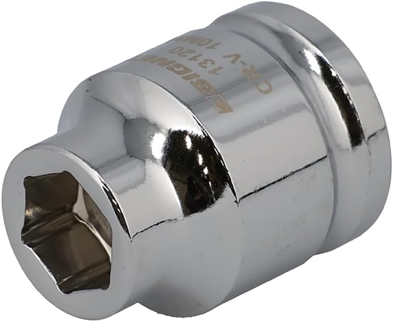 Detalle de SIGNET 13129 1/2DR 19mm 六角ショートソケット 全長28mm・クロムバナジウム鋼