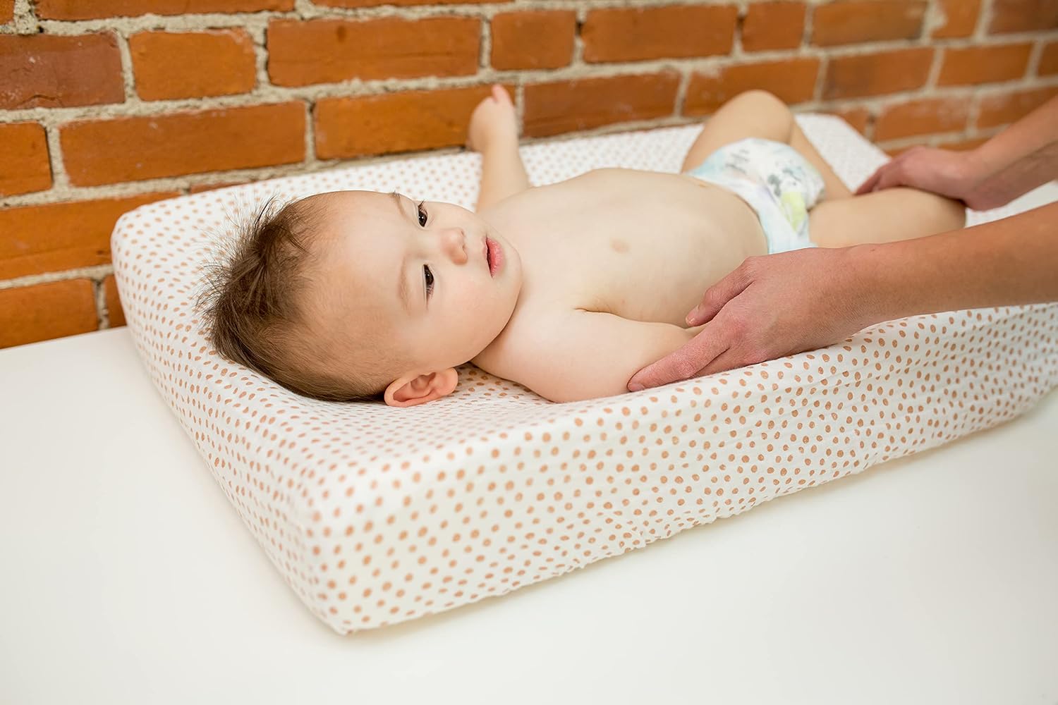 Detalle 2 de Lulujo Muslin Cotton Change Pad Cover