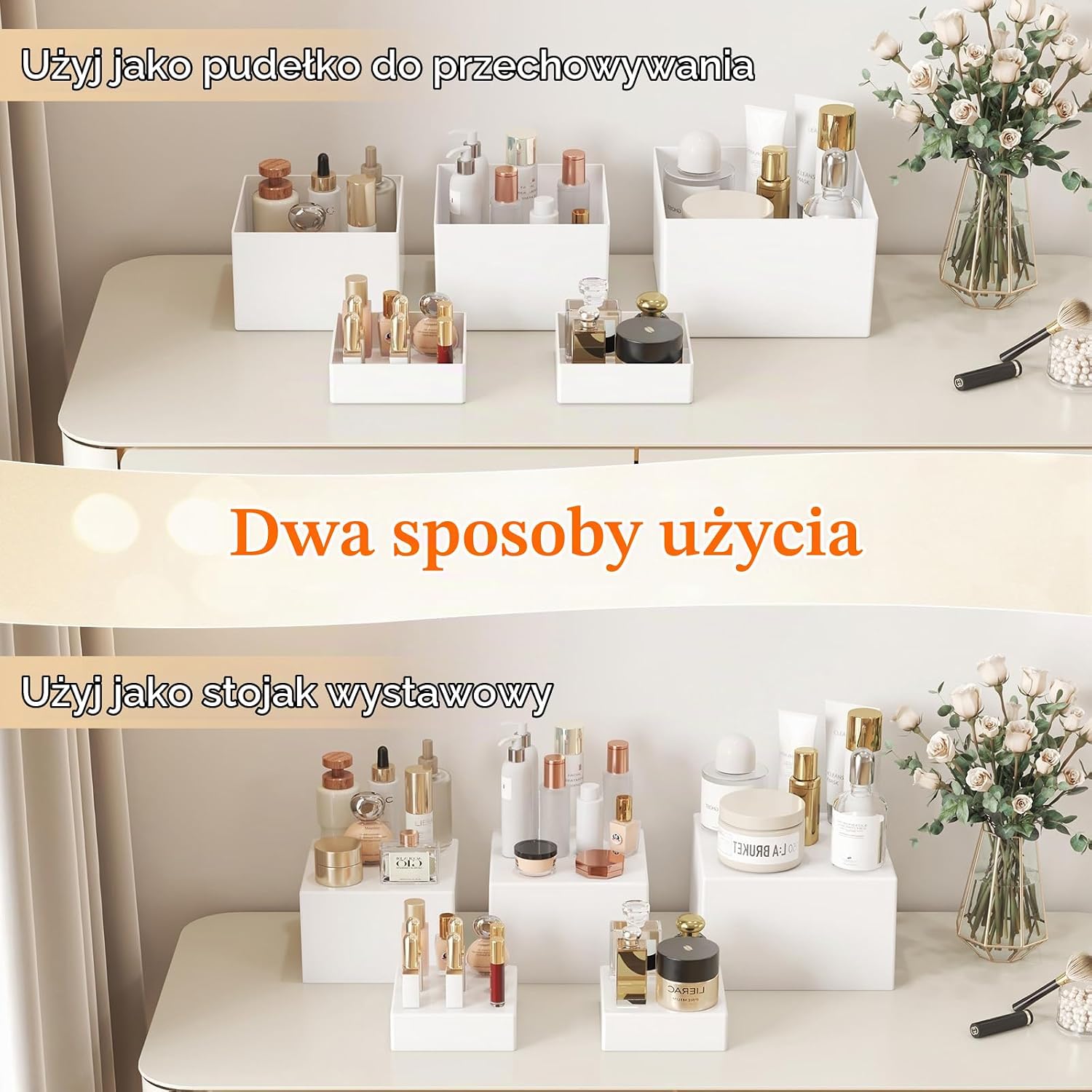 Detalle 2 de Lifewit 24172 – zestaw 5 plastikowych stojaków bufetowych w różnych rozmiarach