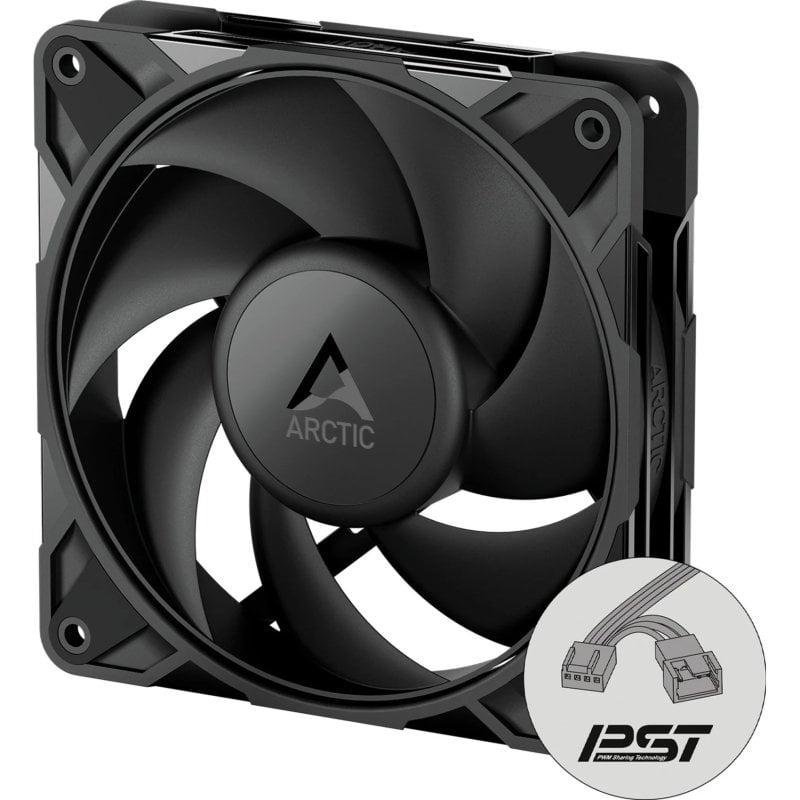 Detalle 2 de Ventiladores Suplementarios Arctic P12 PRO PWM PST Low Noise 120mm (Pack 5)