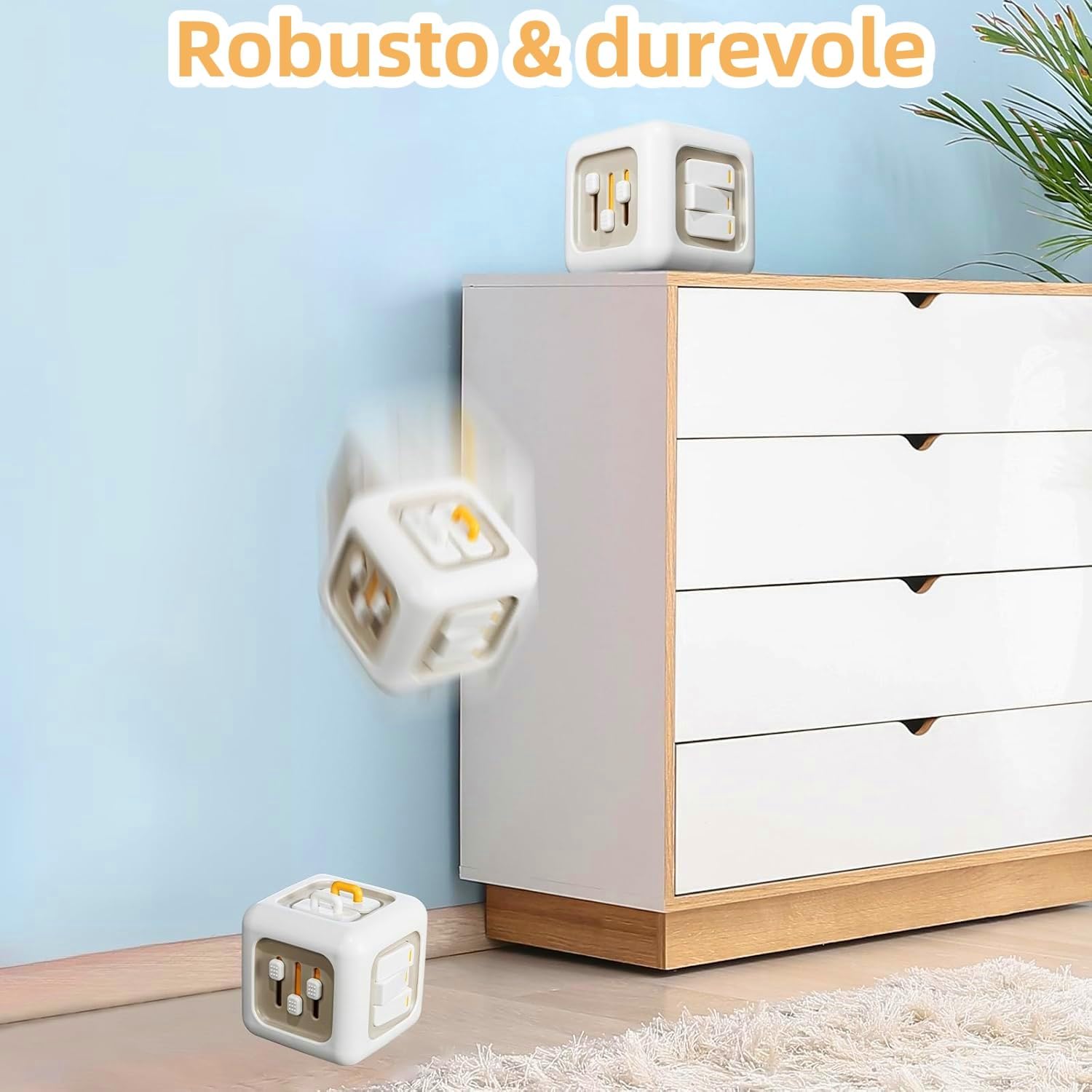 Thumbnail 6 de VORENUS Cubo attività 6-in-1 Montessori per bambini 12+ mesi