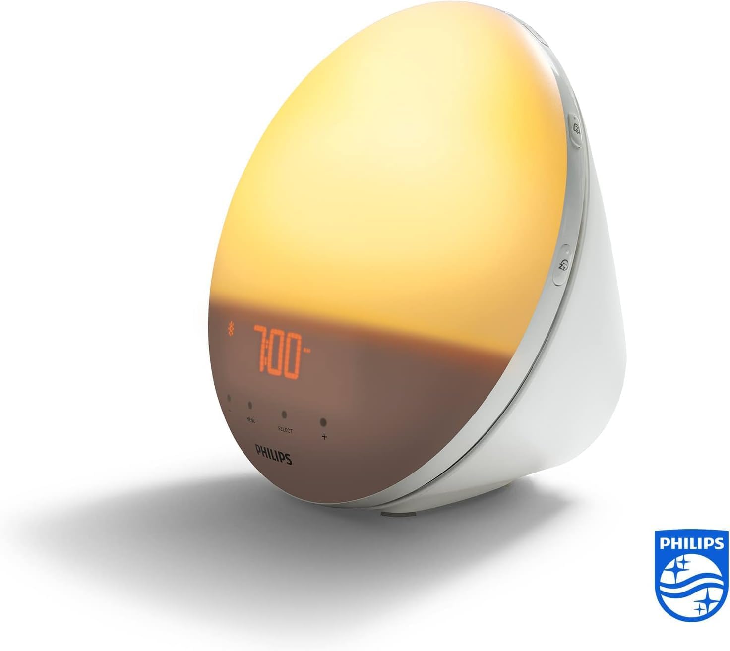 Detalle de Philips Eveil lumière HF3519/01 – Réveil lumineux avec Lever du soleil et radio FM