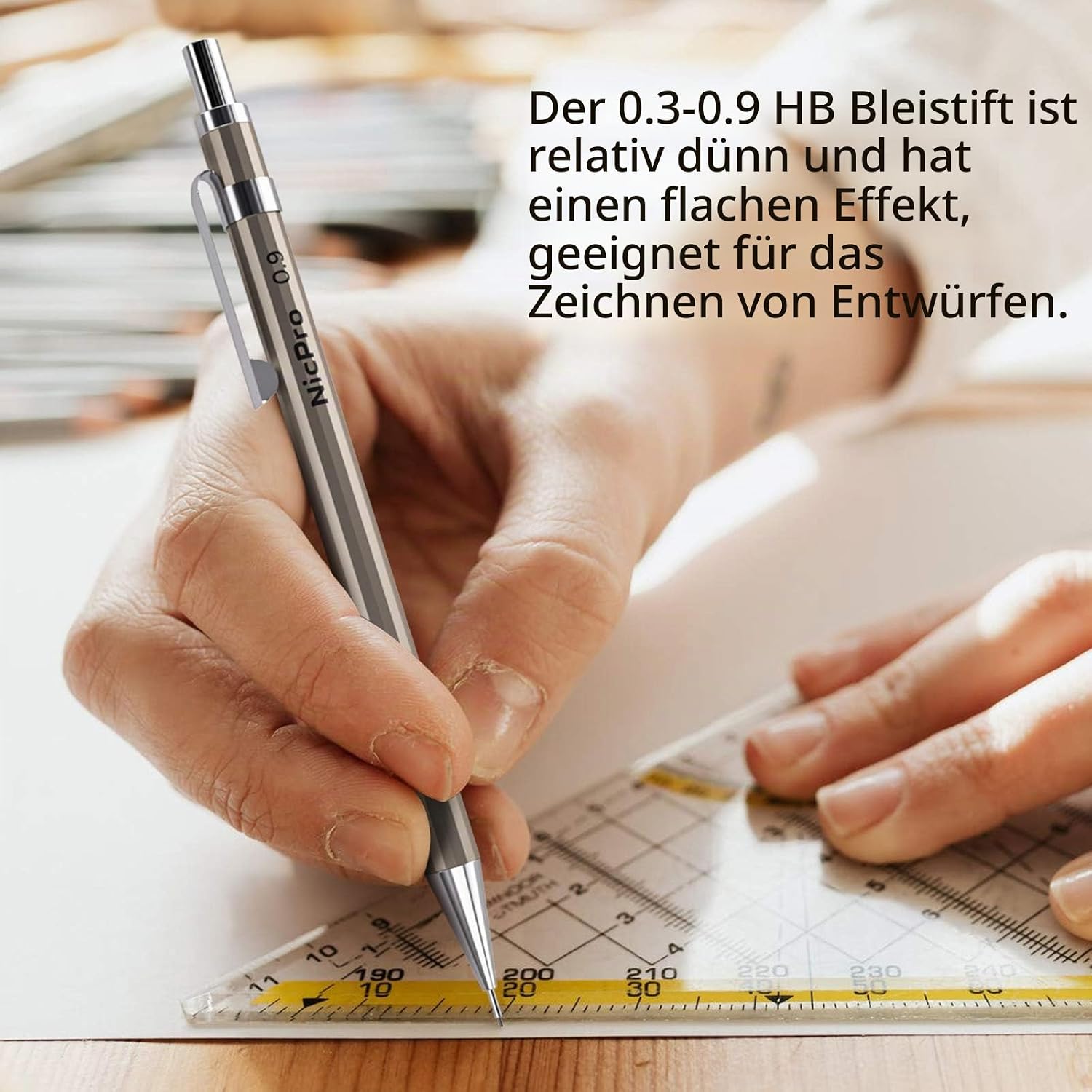 Thumbnail 6 de Nicpro Druckbleistifte Set 6er 0,3–2 mm ✏