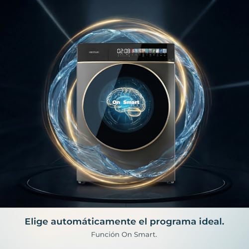 Thumbnail 10 de Cecotec Lavadora Secadora Bolero Wash&Dry 85900 Inverter Titanium A: 8/5 kg, 1400 rpm y 11 programas