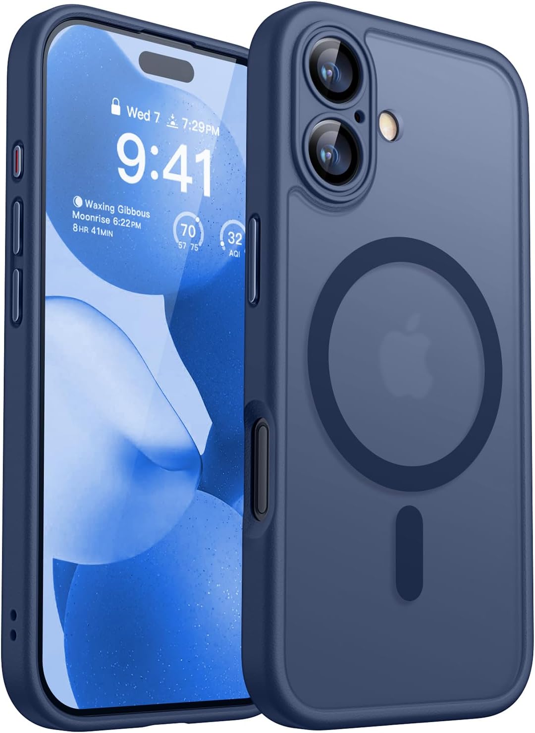 Detalle de CANSHN iPhone 17 magnetic case 2.5 mm