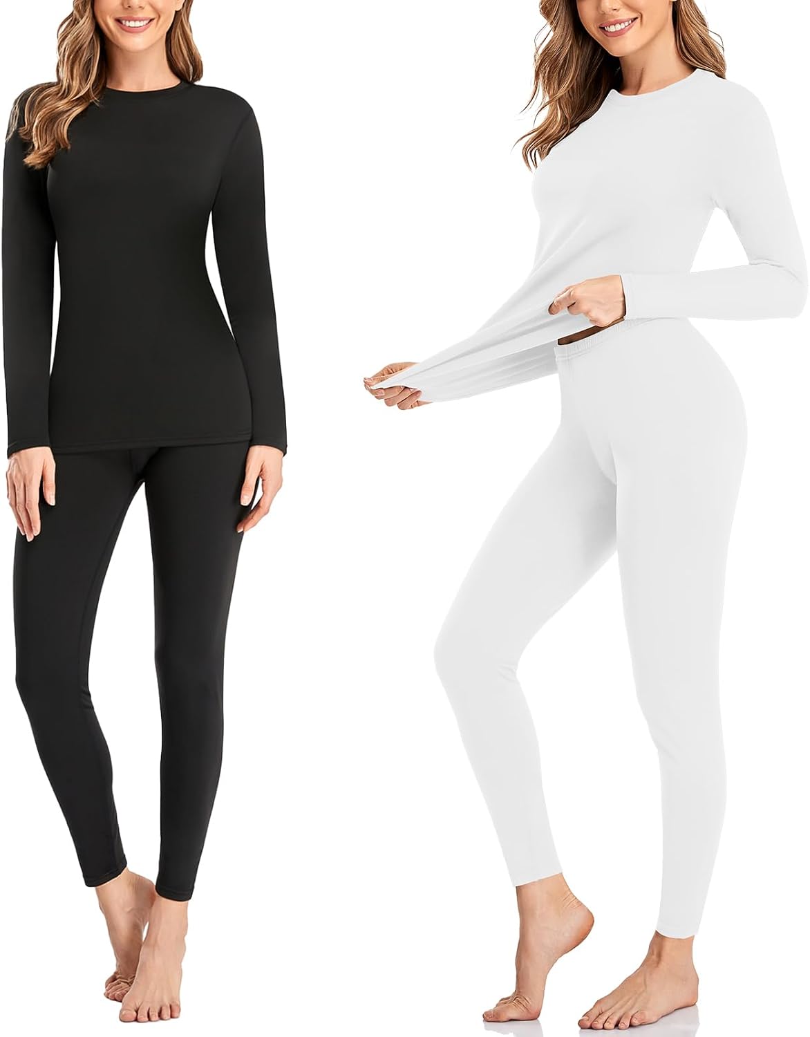 Thumbnail 6 de SIMIYA Women's Thermal Underwear Set, Fleece-Lined