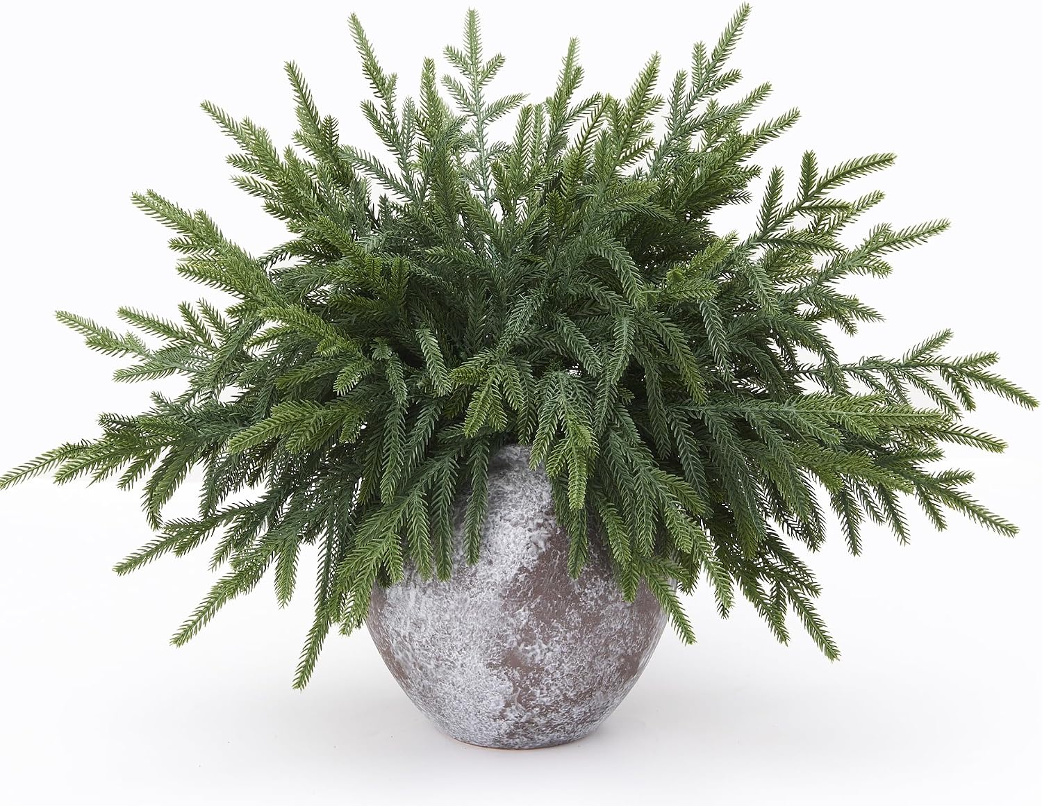 Detalle de Artificial Norfolk Pine Branches, 18 Inches