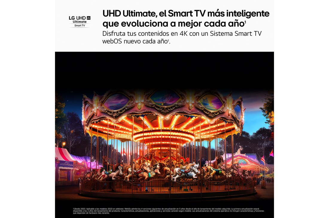 Detalle 2 de LG UA72 43 pulgadas UHD 4K Smart TV 2025