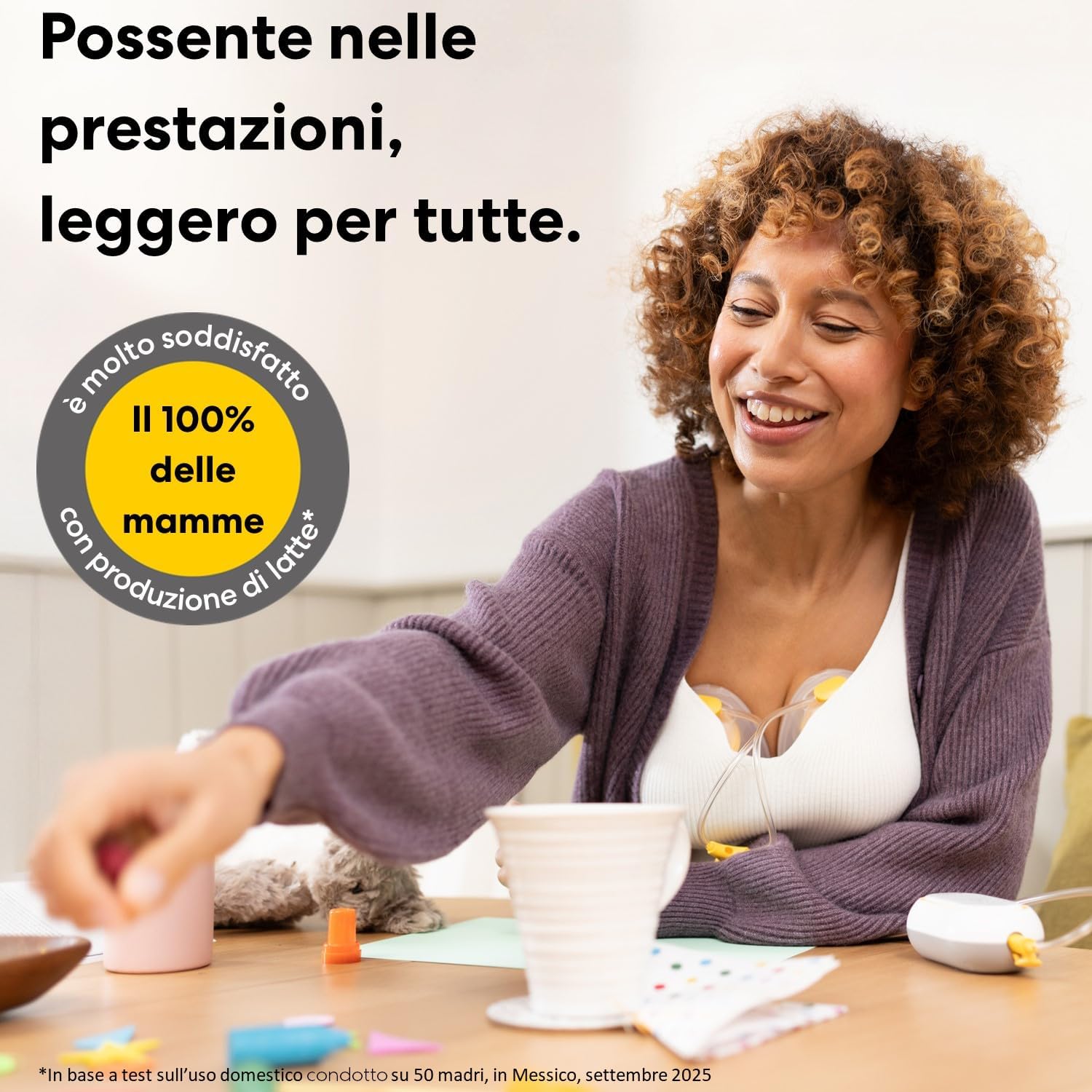 Thumbnail 1 de Medela Freestyle Mini Hands-Free: tiralatte elettrico doppio con coppe Hands-Free e batteria ricaricabile