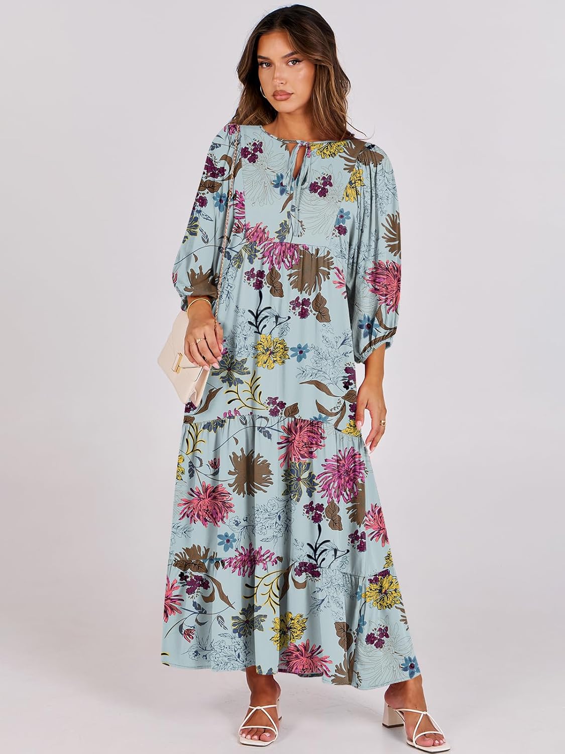 Thumbnail 5 de ANRABESS 2026 Boho Maxi Dress