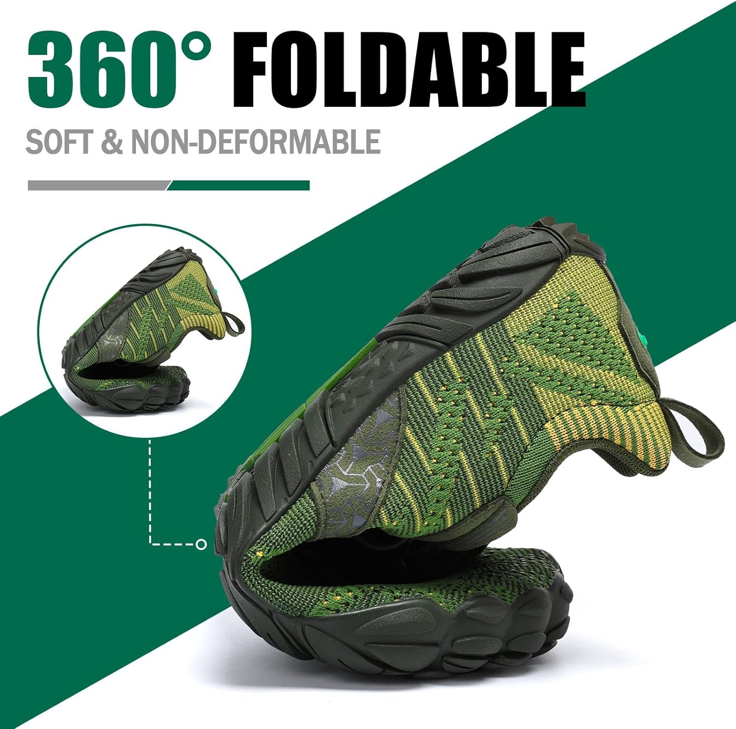 Detalle de SAGUARO Barfußschuhe – Zehenschuhe für Herren und Damen, Zero-Drop, rutschfest, Outdoor