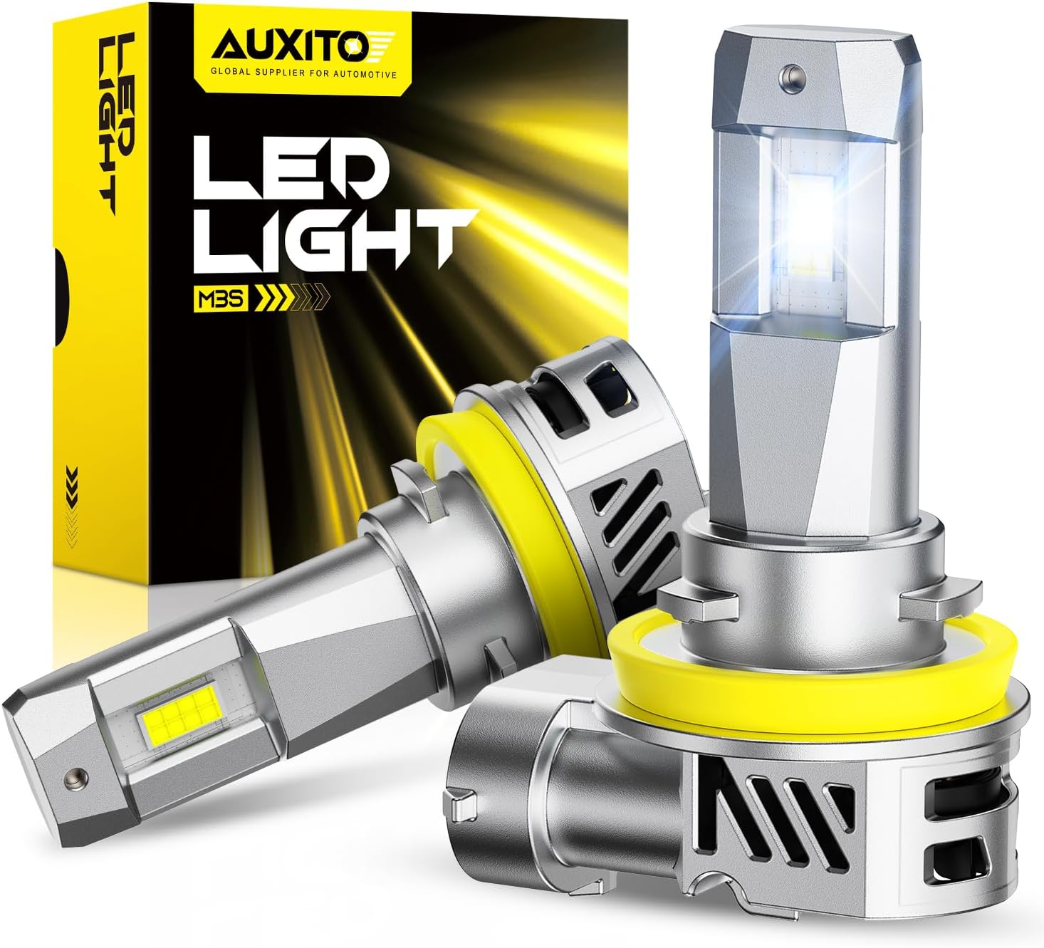 Detalle de AUXITO H11 LED Bulbs 6500K