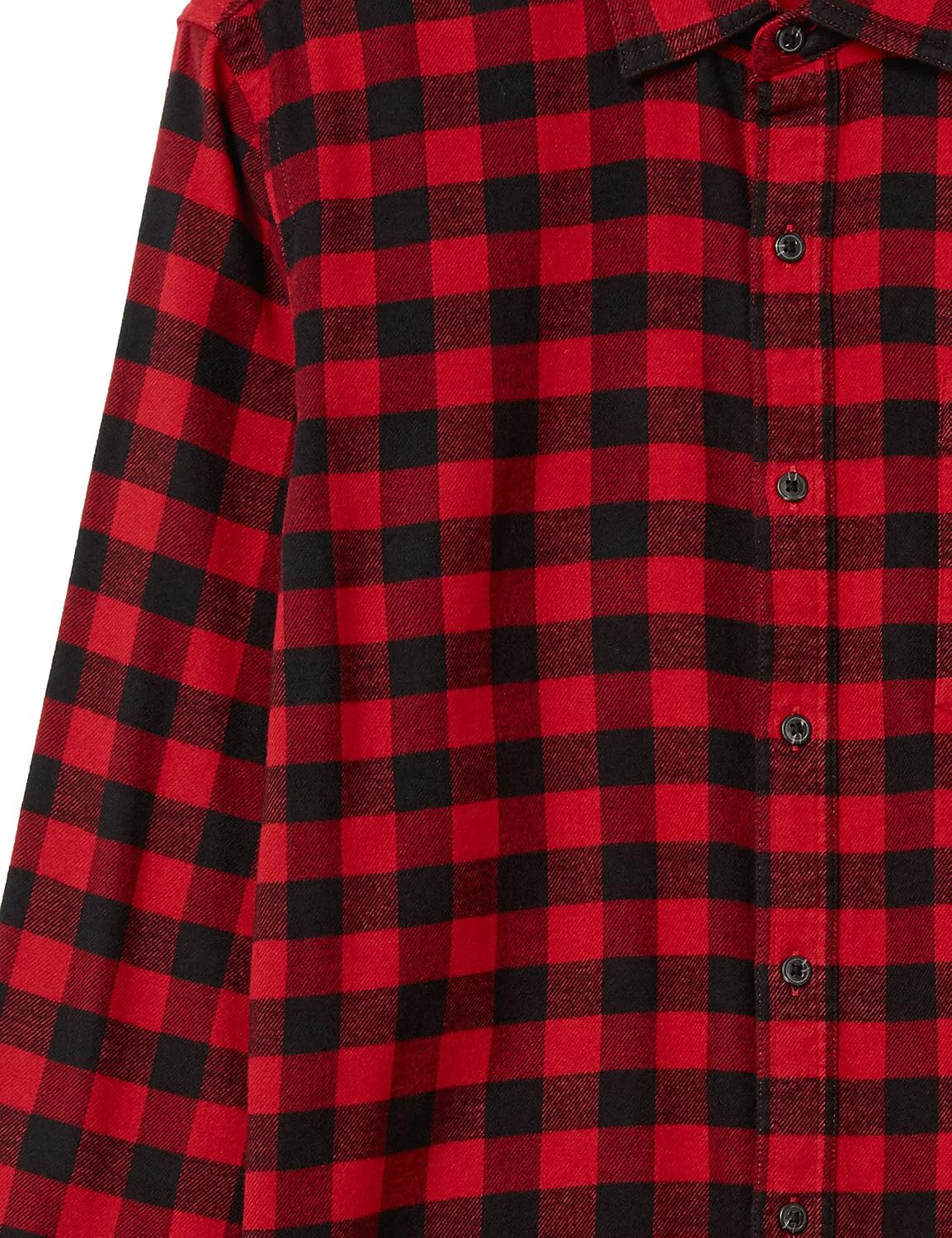 Detalle 2 de Amazon Essentials Men's Slim-Fit Flannel Shirt, Long Sleeve Button Down Plaid
