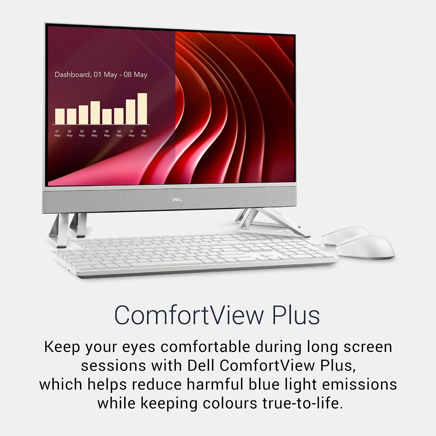 Detalle de Dell 24 All-in-One Desktop EC24250 review: a tidy 23.8-inch FHD everyday workhorse