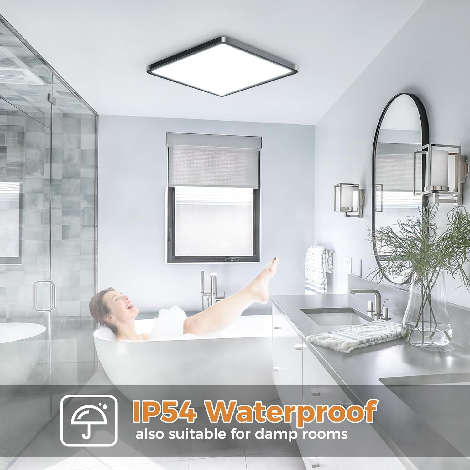 Thumbnail 4 de Slochi LED Ceiling Light 3 Colour Temp