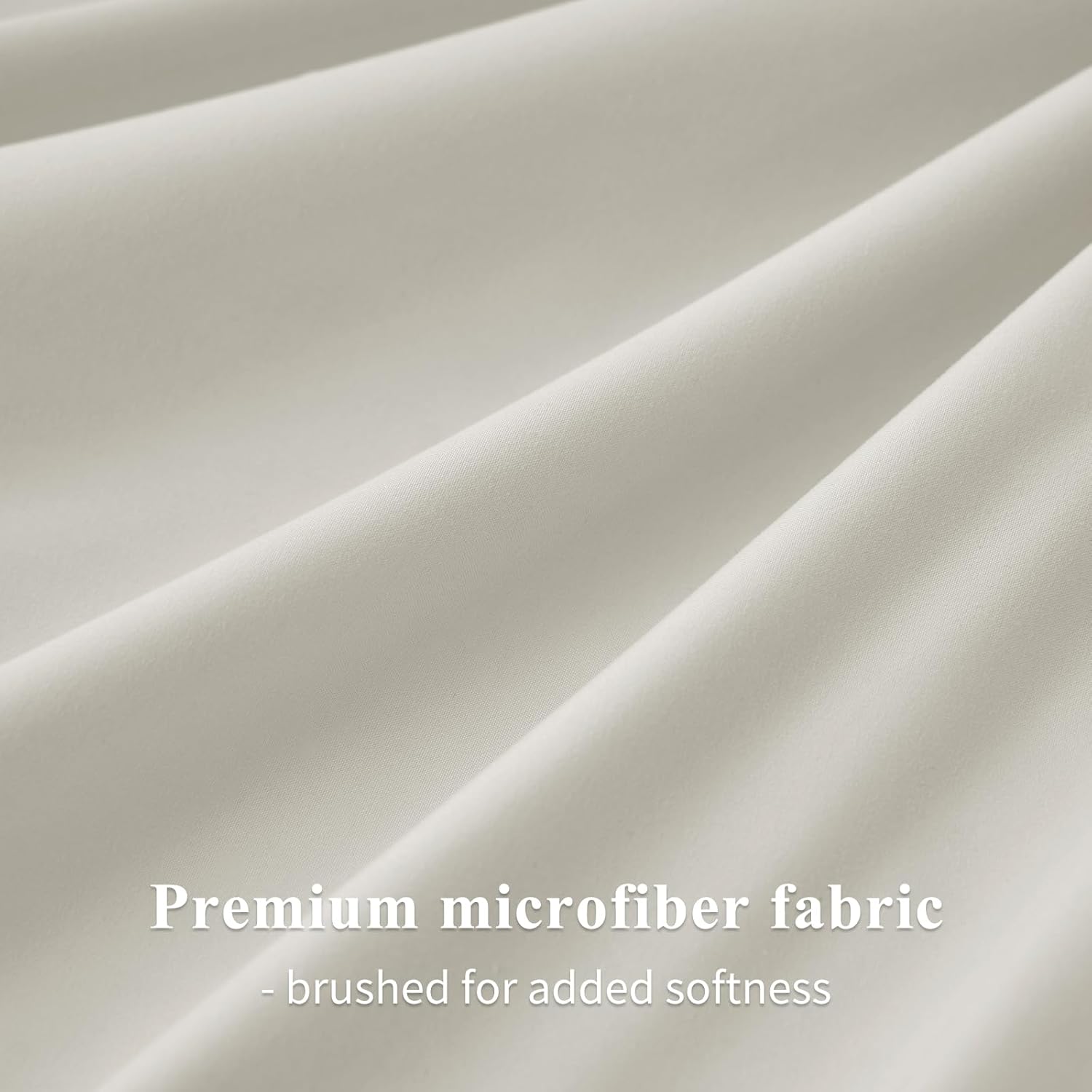 Thumbnail 6 de Aisbo King Size Duvet Cover Set Beige