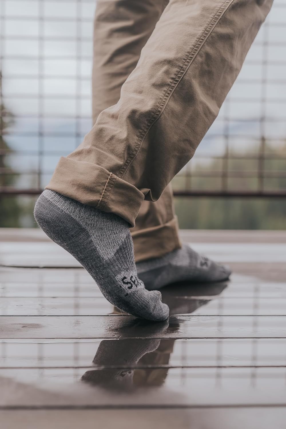 Detalle 2 de Sealskinz Raynham Waterproof mid socks