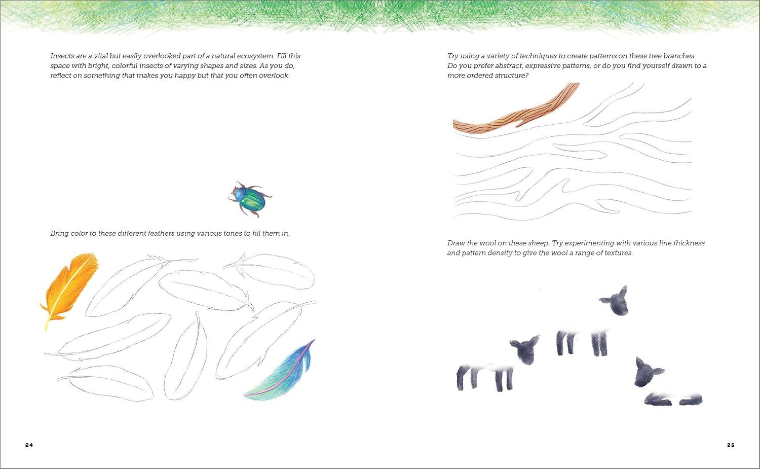 Detalle 2 de One-Year Art Journal: Daily Prompts to Spark Your Creativity