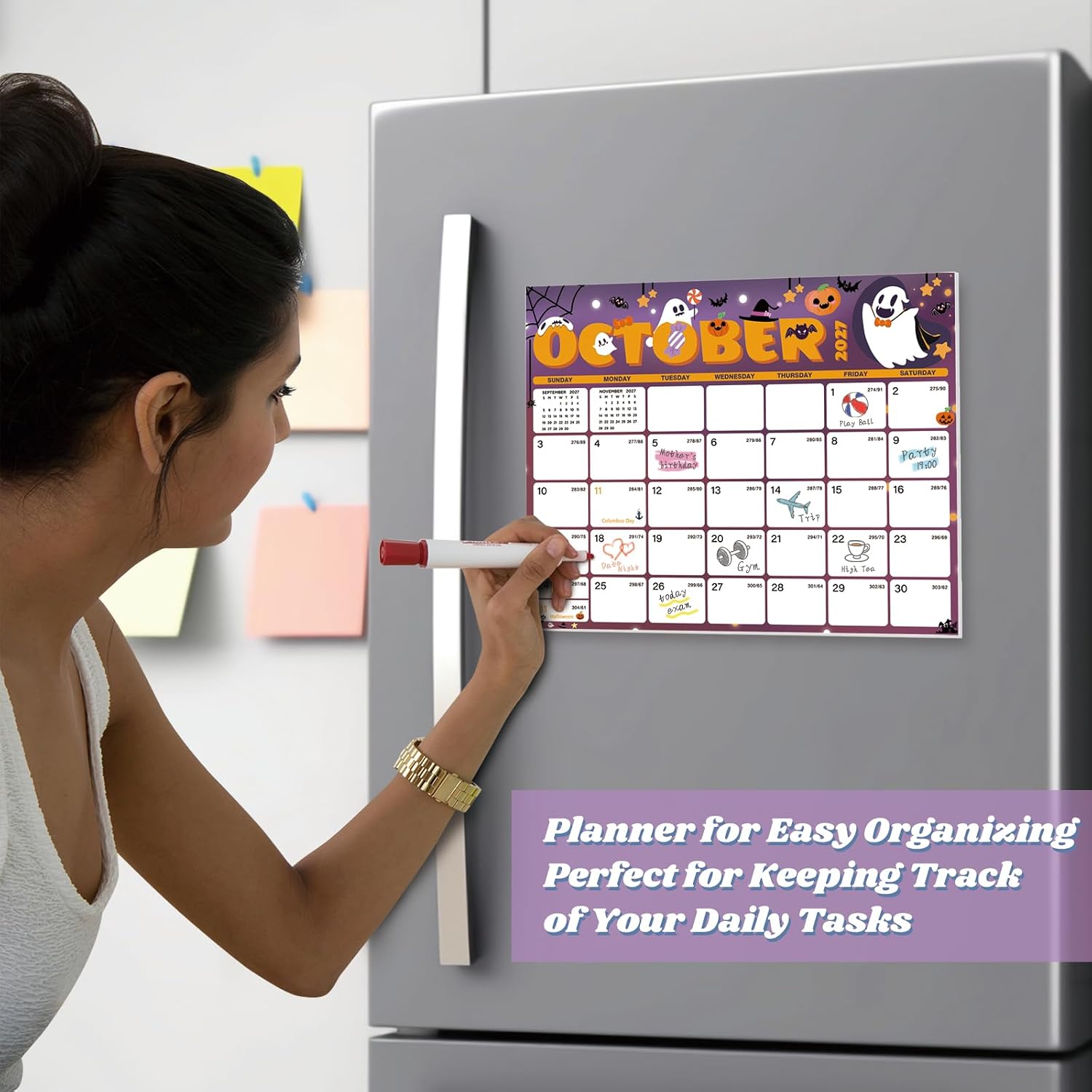 Thumbnail 6 de XISIDO Magnetic Refrigerator Calendar, 18-Month