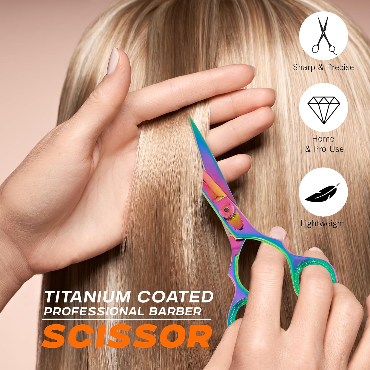 Detalle 2 de KATX Tijeras de Pelo de Titanio 6,5
