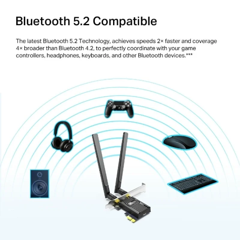 Thumbnail 2 de TP-Link Archer TX20E PCIe AX1800 Wi‑Fi 6 Bluetooth 5.2