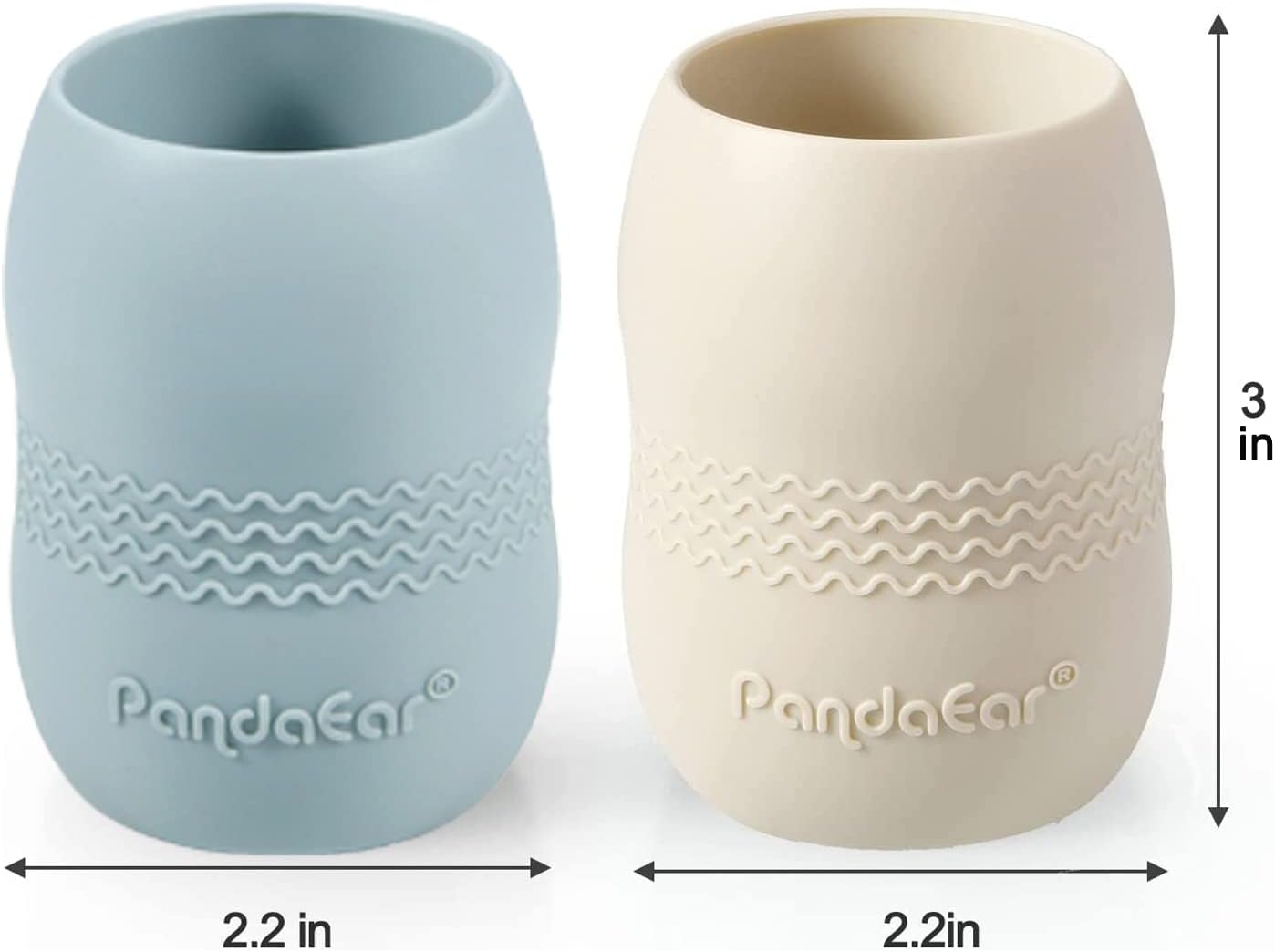 Thumbnail 4 de PandaEar Baby Feeding Set siliconen babymaaltijdset met zuignappen