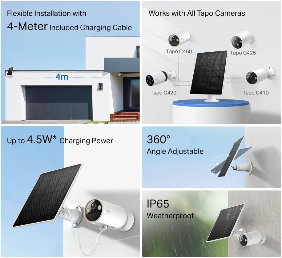 Thumbnail 1 de Tapo A202 Solar Panel for Tapo Battery Cameras