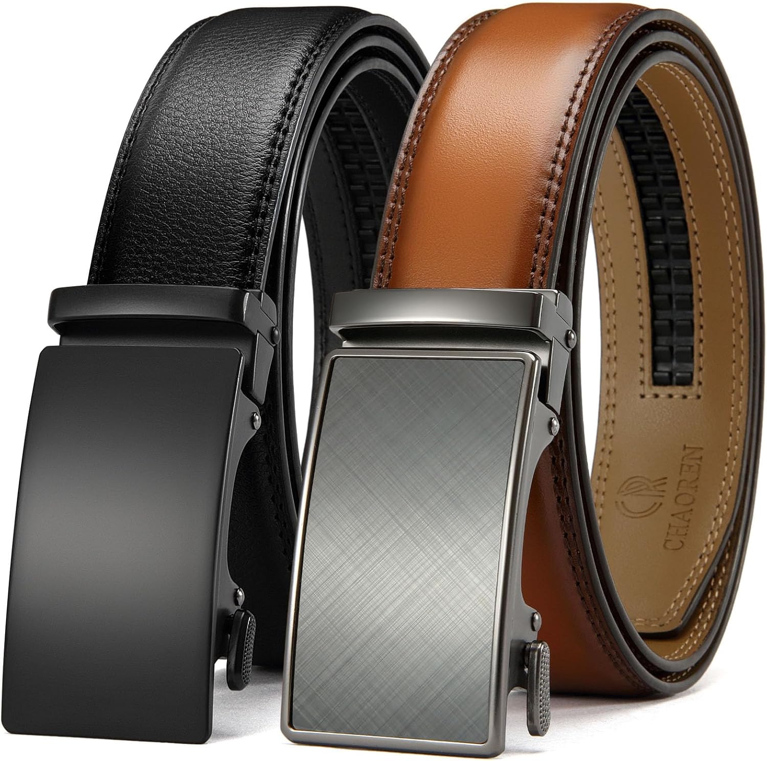 Thumbnail 6 de CHAOREN Leather Ratchet Belt 35mm 👔