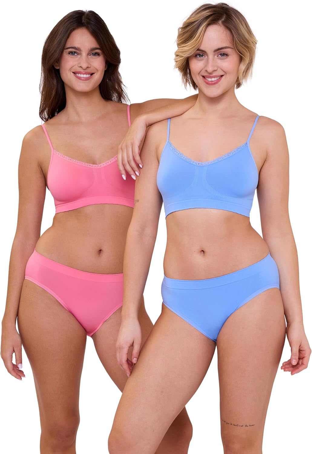 Detalle de Billet Doux Zen Attitude – Lot de 2 slips sans couture pour femme