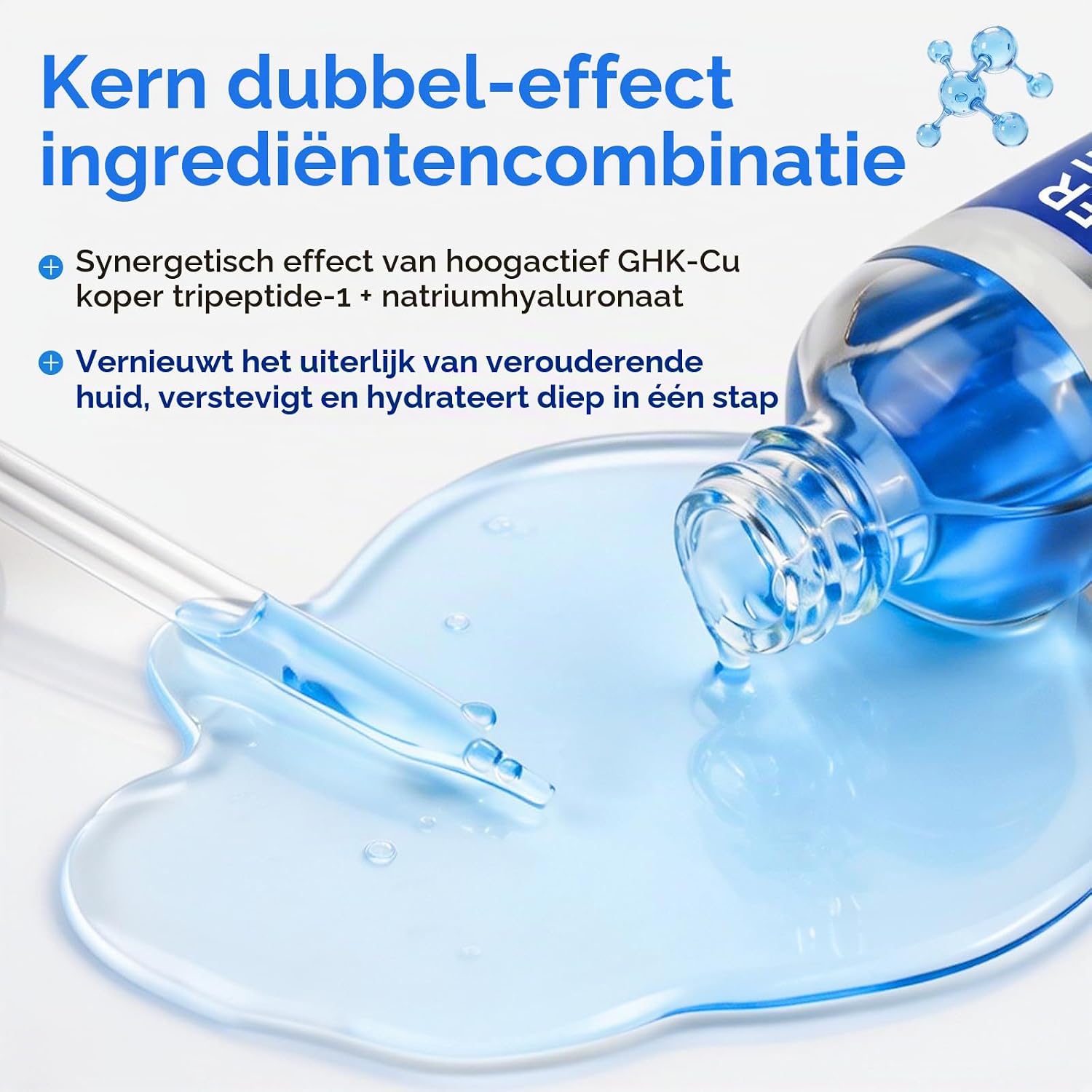 Thumbnail 2 de FUBAOLIN GHK-Cu koperpeptide-gezichtsserum, 2 stuks met hyaluronzuur