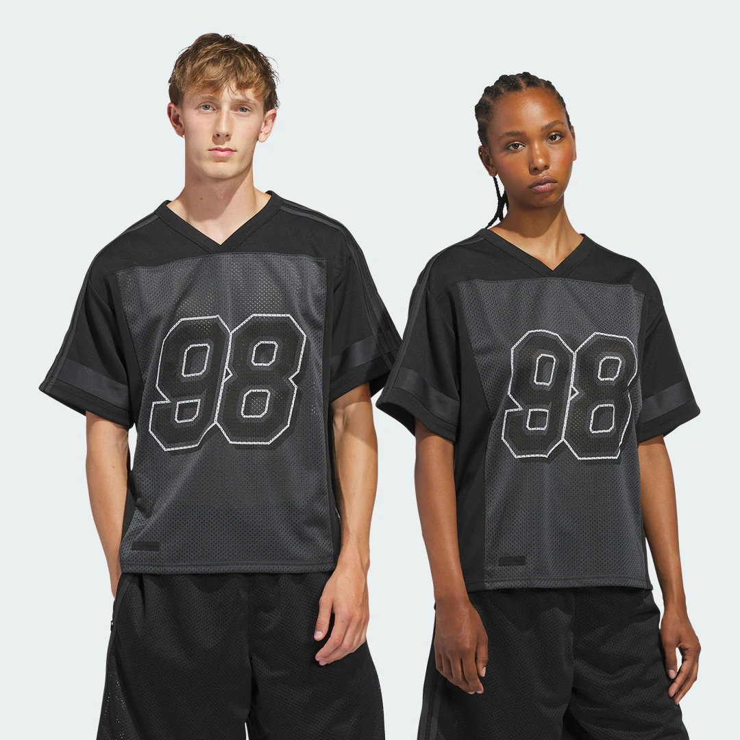 Detalle de Camiseta de Fútbol Skateboarding X Tyshawn – Adidas, Negro